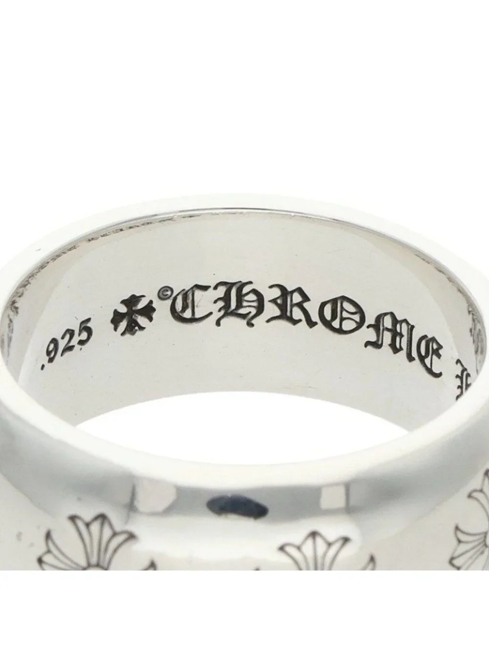 Chrome Hearts Rnd Round Silver Ring